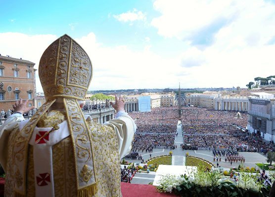 Pope Francis in Vatican city