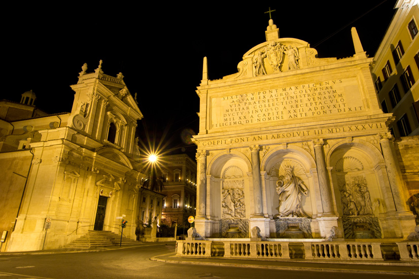 Vatican tour trevi fountain