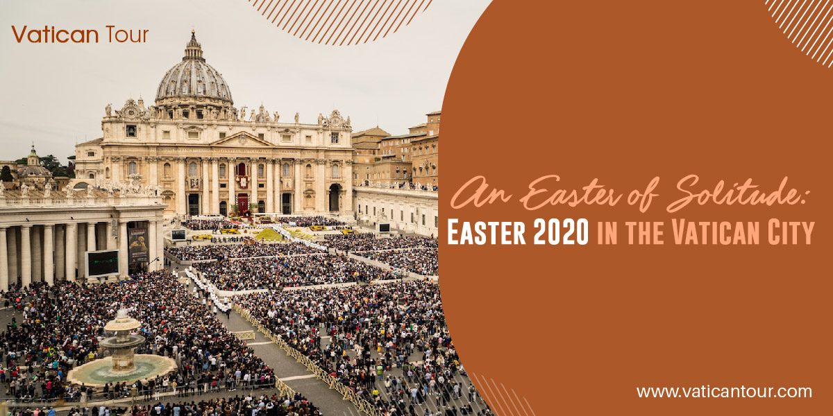 Vatican City during Easter mass