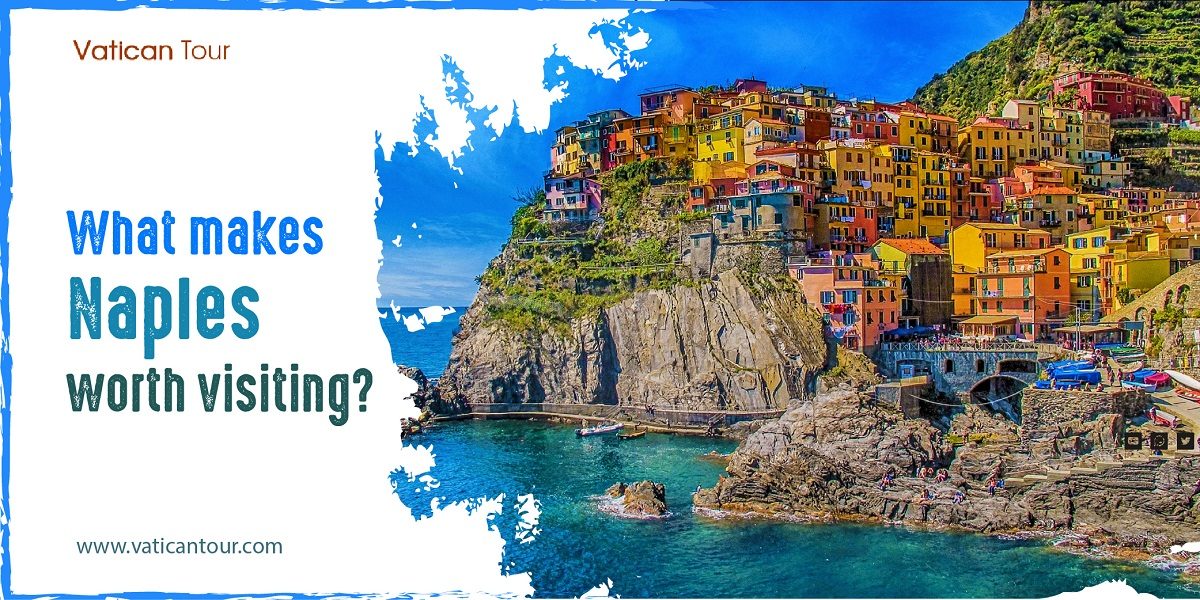 Colouful buildings on the amalfi coast, Naples