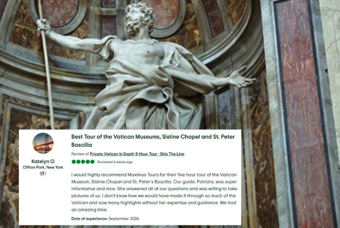 Sistine Chapel tours