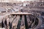 The interia of the Colosseum as discovered during excavations in the late 19th Century 